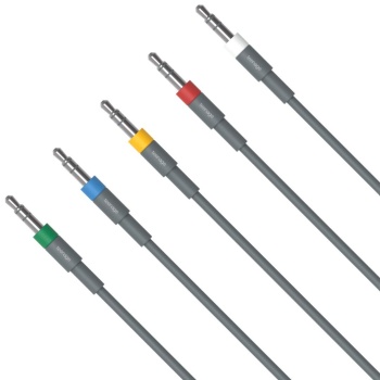 Teenage Engineering 10 0028 Sync Cable Kit 150mm Dj Kablosu ( 5 Adet )| Modüler Sistemler İçin Senkronizasyon Kablosu